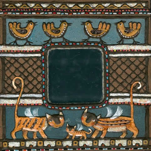 Кошки и куры