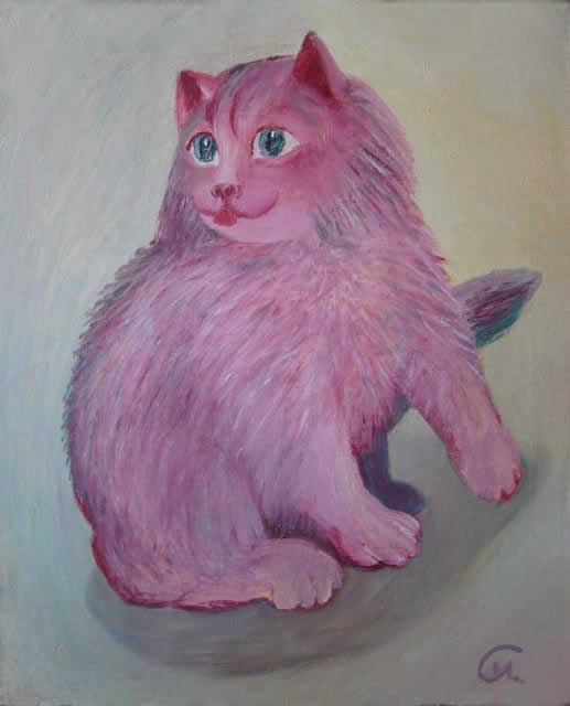 Розовая кисонька