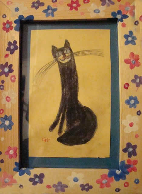Черный котик
